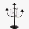 Ljusstake SH 28 med 3 ljus klart glas Boda Smide Erik Höglund 288